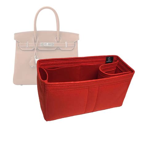 hermes plastic organizer shoulder bag|best Hermes bag organizer.